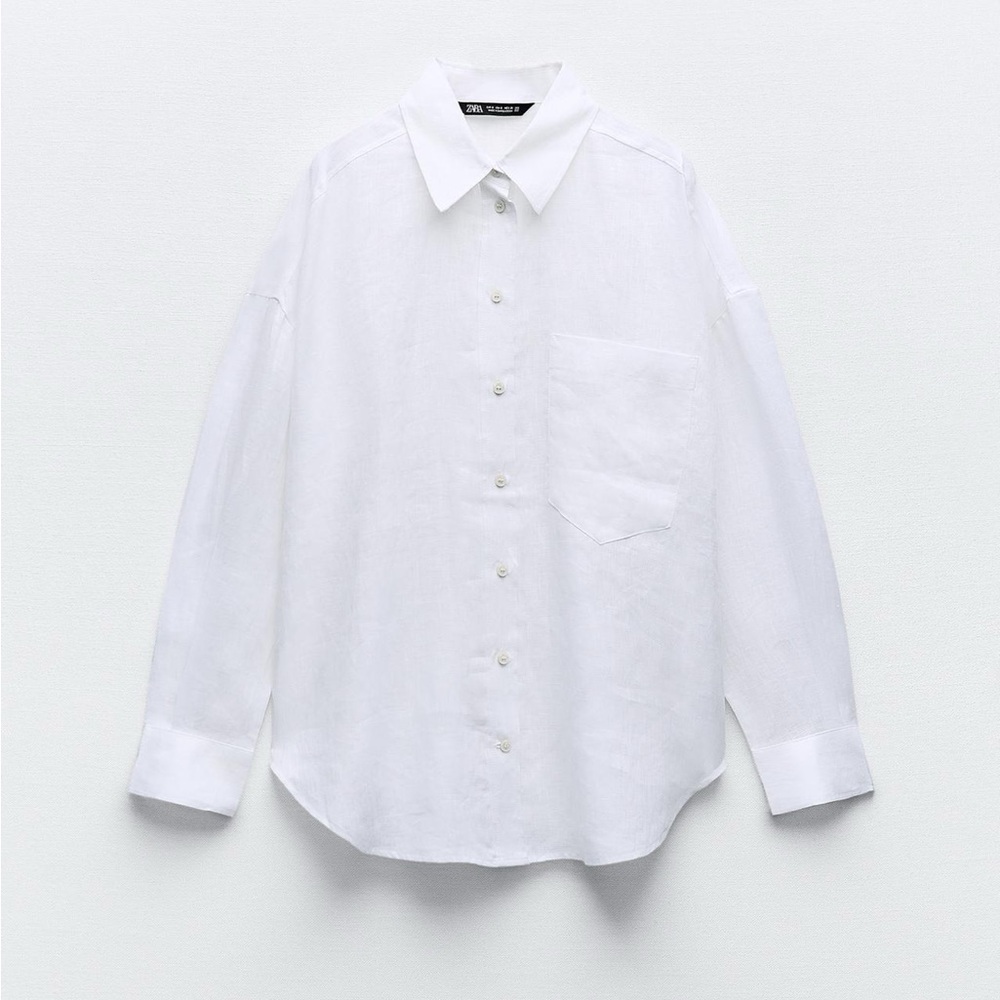 Zara linen shirt